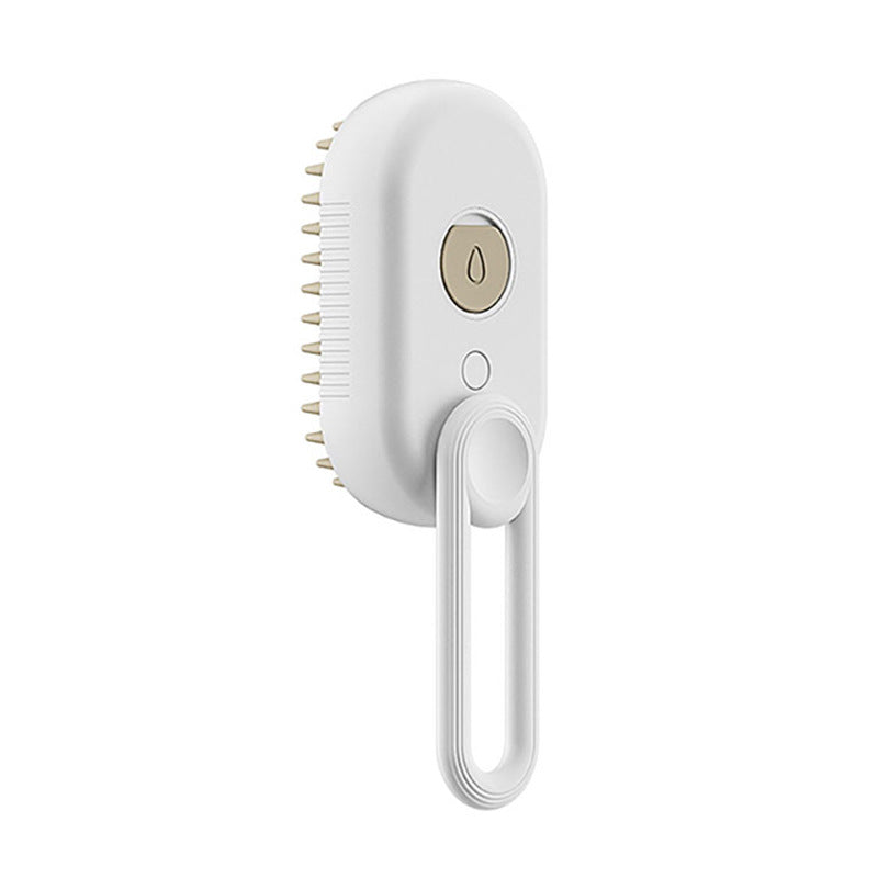 3-1 Electrical Pet Steam Brush For Massage, Pet Grooming And Fur Removal